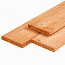 Vlonderplank red class wood 2.8x19,5x400 cm geschaafd/bezaagd